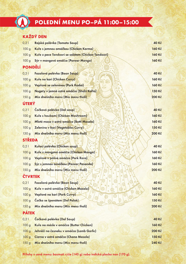 polední menu